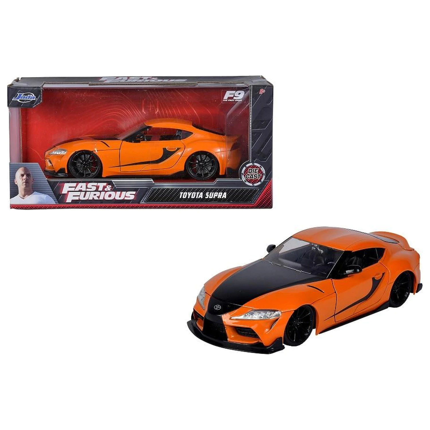Fast & Furious 2020 Toyota Supra - 1:24 skala fotografija proizvoda