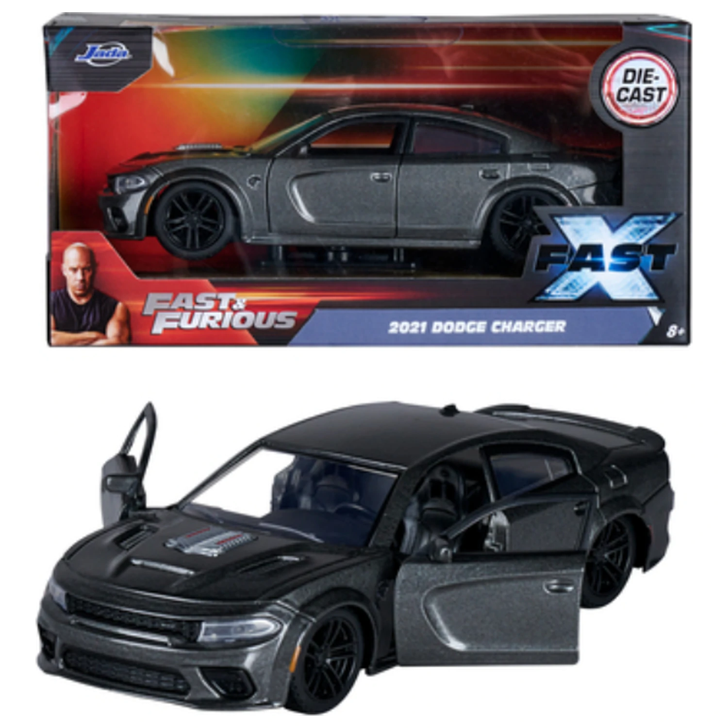 Fast & Furious 2021 Dodge Charger 1:24 fotografija proizvoda