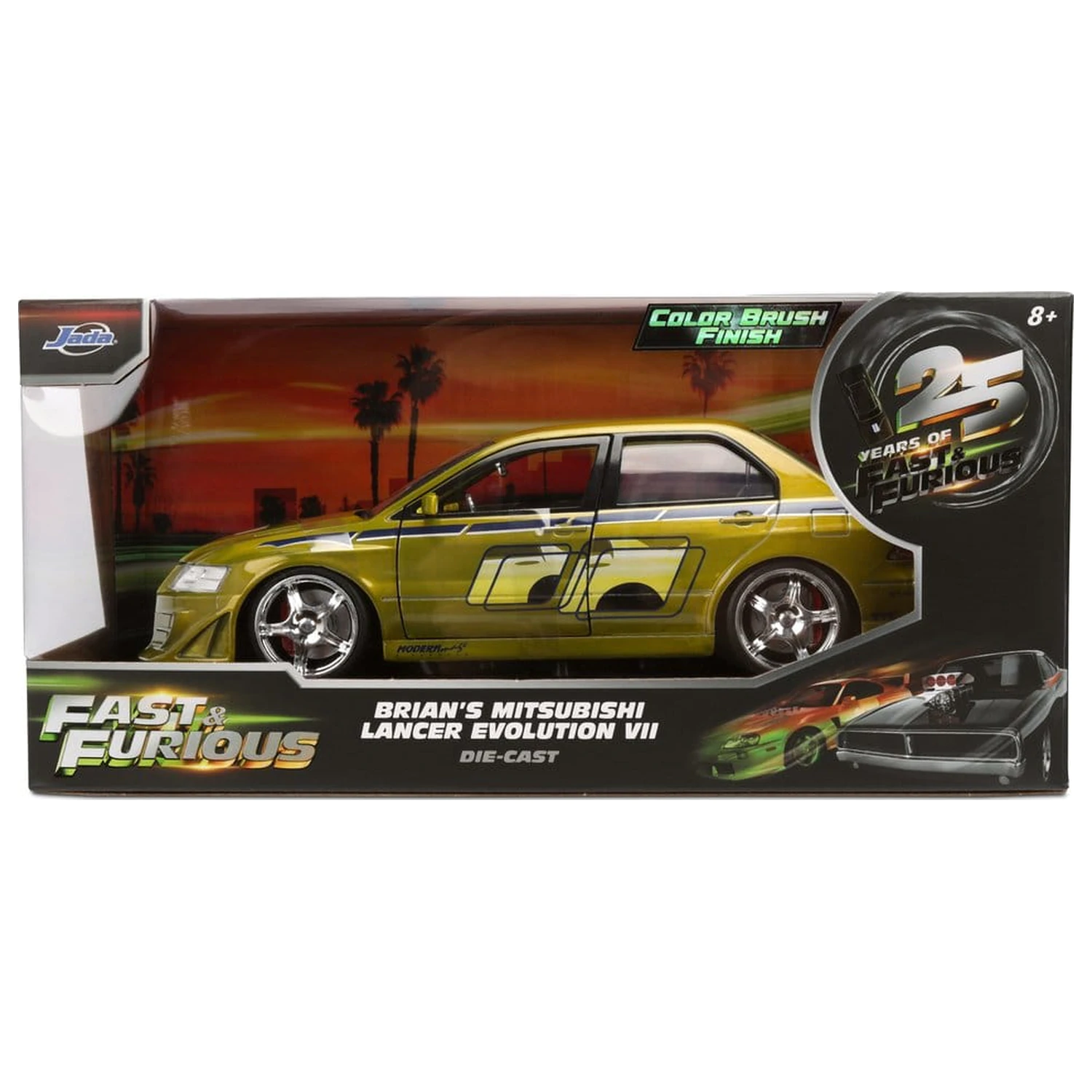 Fast & Furious Lijevani model 1/24 Anniversary Mitsubishi fotografija proizvoda