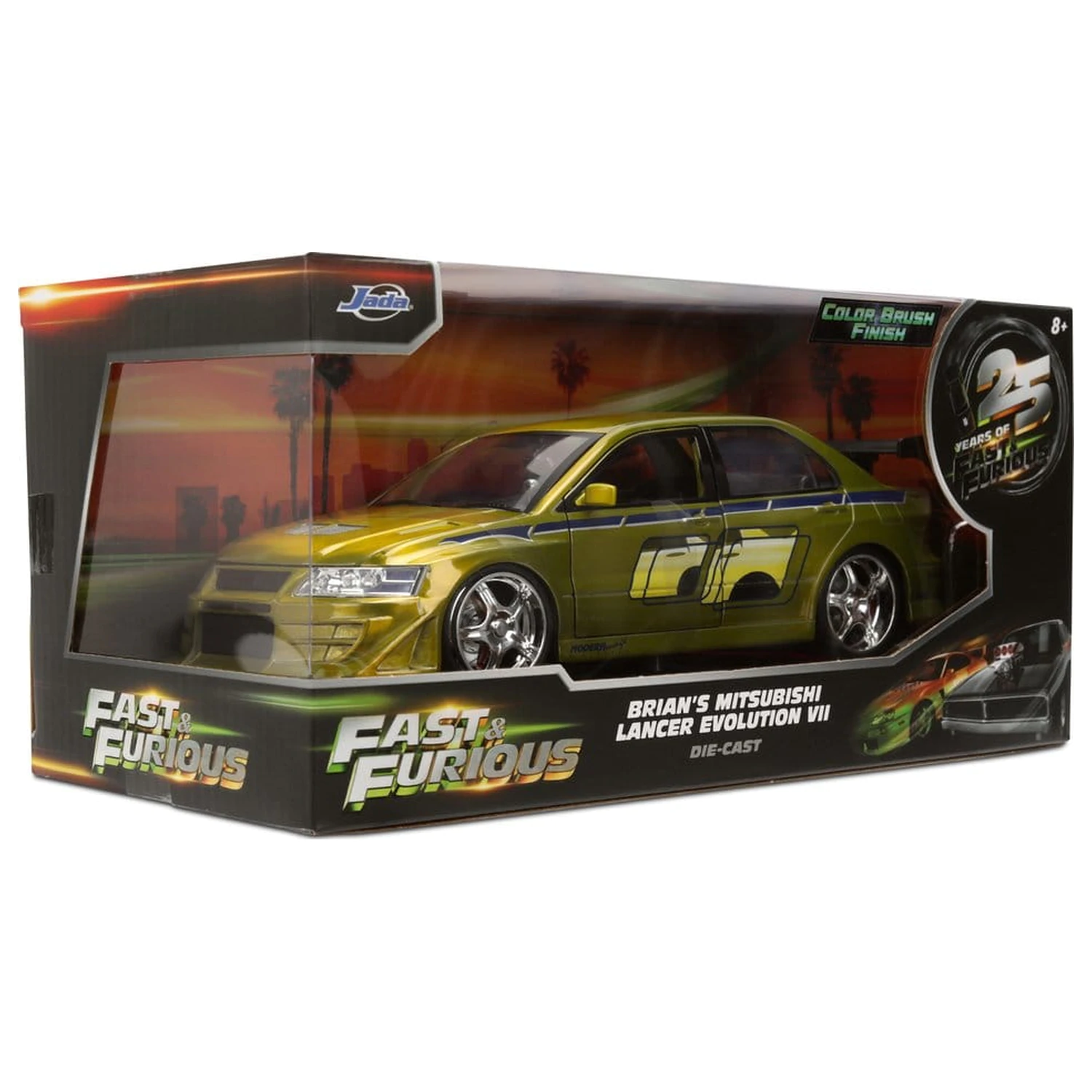 Fast & Furious Lijevani model 1/24 Anniversary Mitsubishi fotografija proizvoda