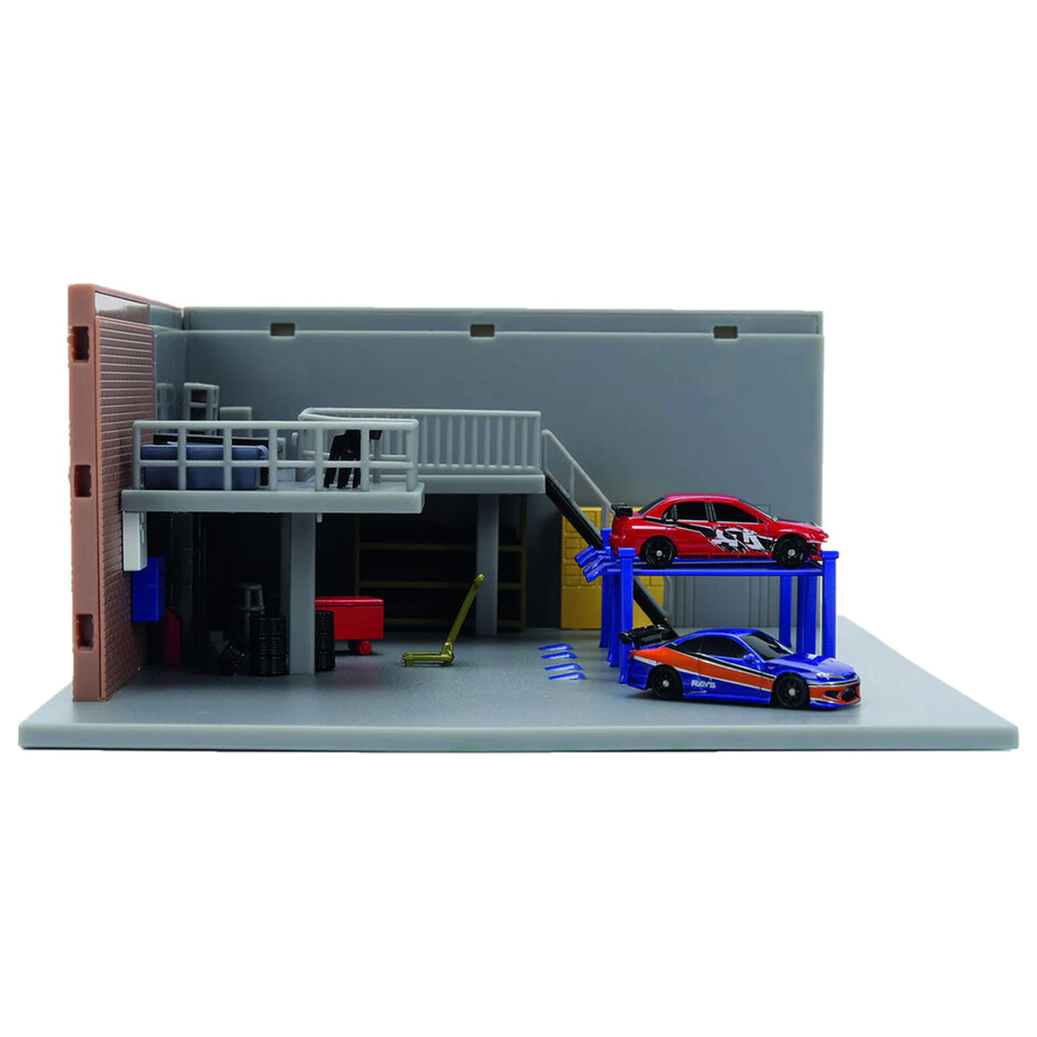 Fast & Furious Hans garaža diorama replika fotografija proizvoda