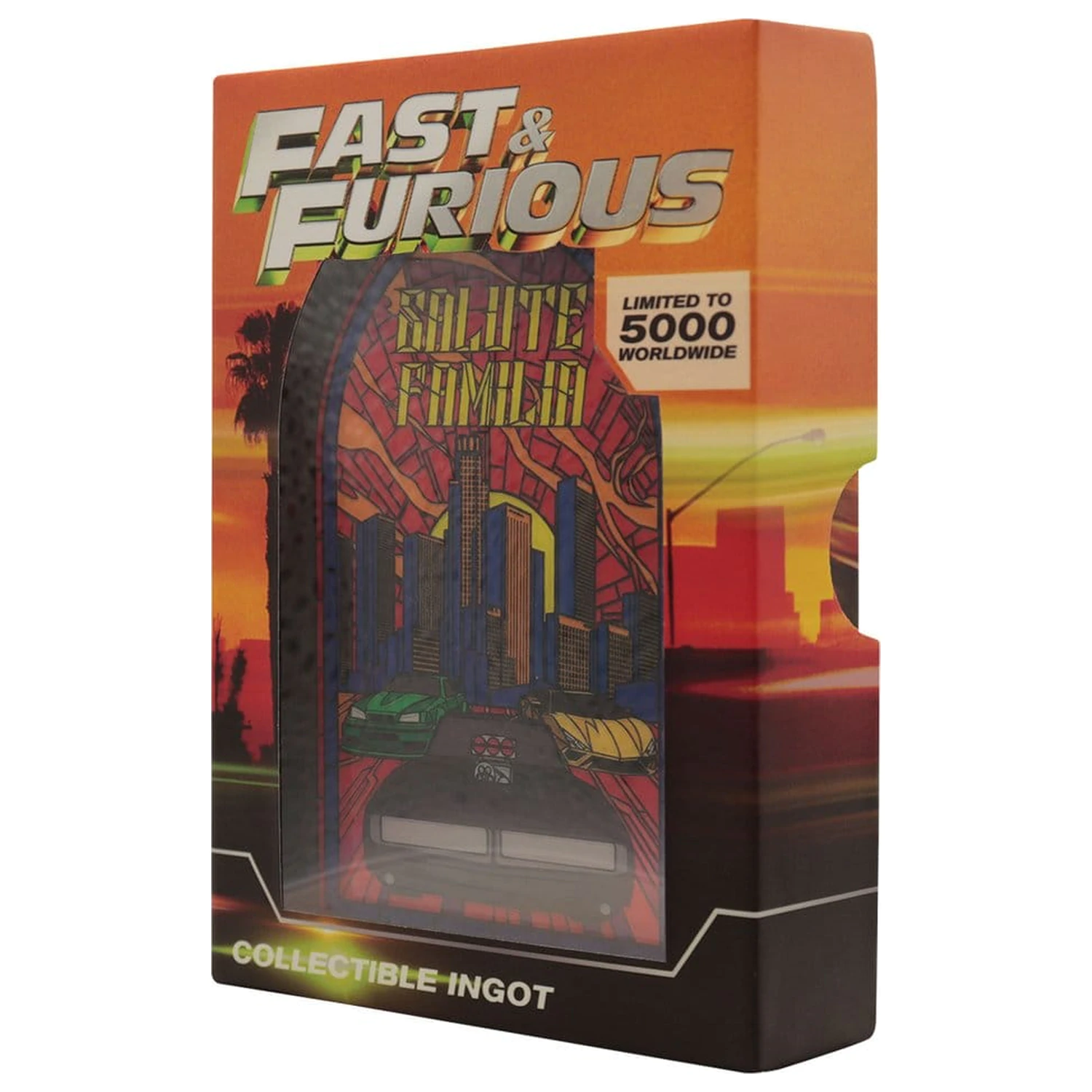 Fast & Furious Ingot metal u stilu vitraja fotografija proizvoda