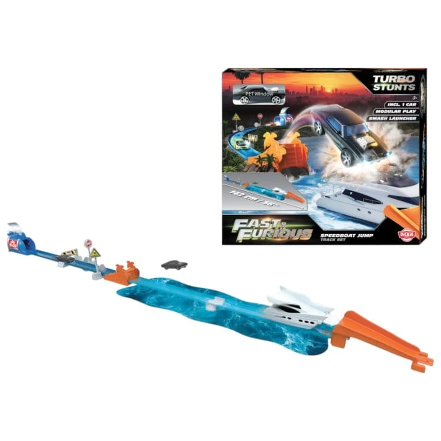 Fast & Furious Playset Skok s gliserom 11 cm fotografija proizvoda