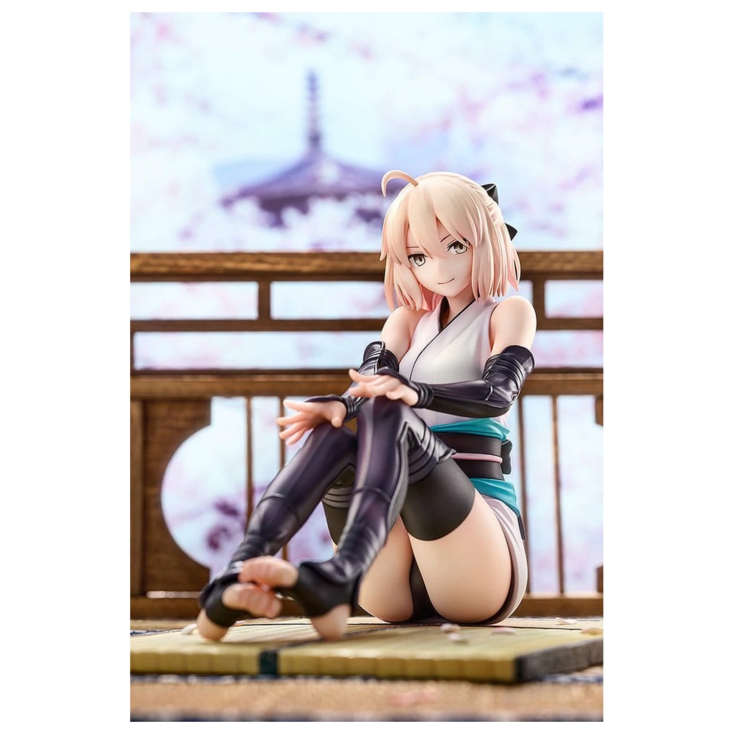 Fate/Grand Order PVC kip 1/7 Saber Class servant Okita Souji Final Ascension Ver. 14 cm fotografija proizvoda