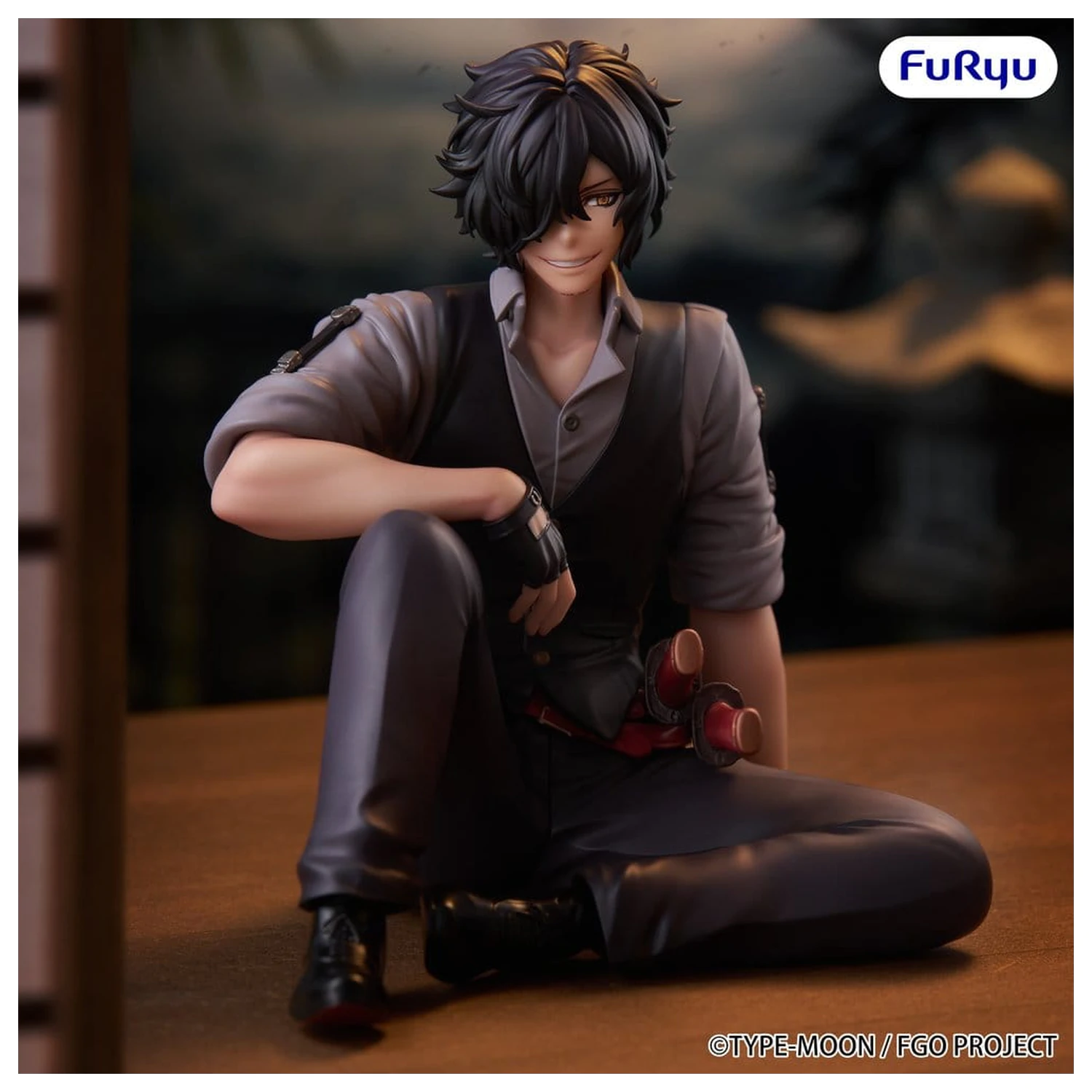 Fate/Grand Order Noodle Stopper PVC figura Assassin Izou Okada Awesome Dapper Suit 9 cm fotografija proizvoda