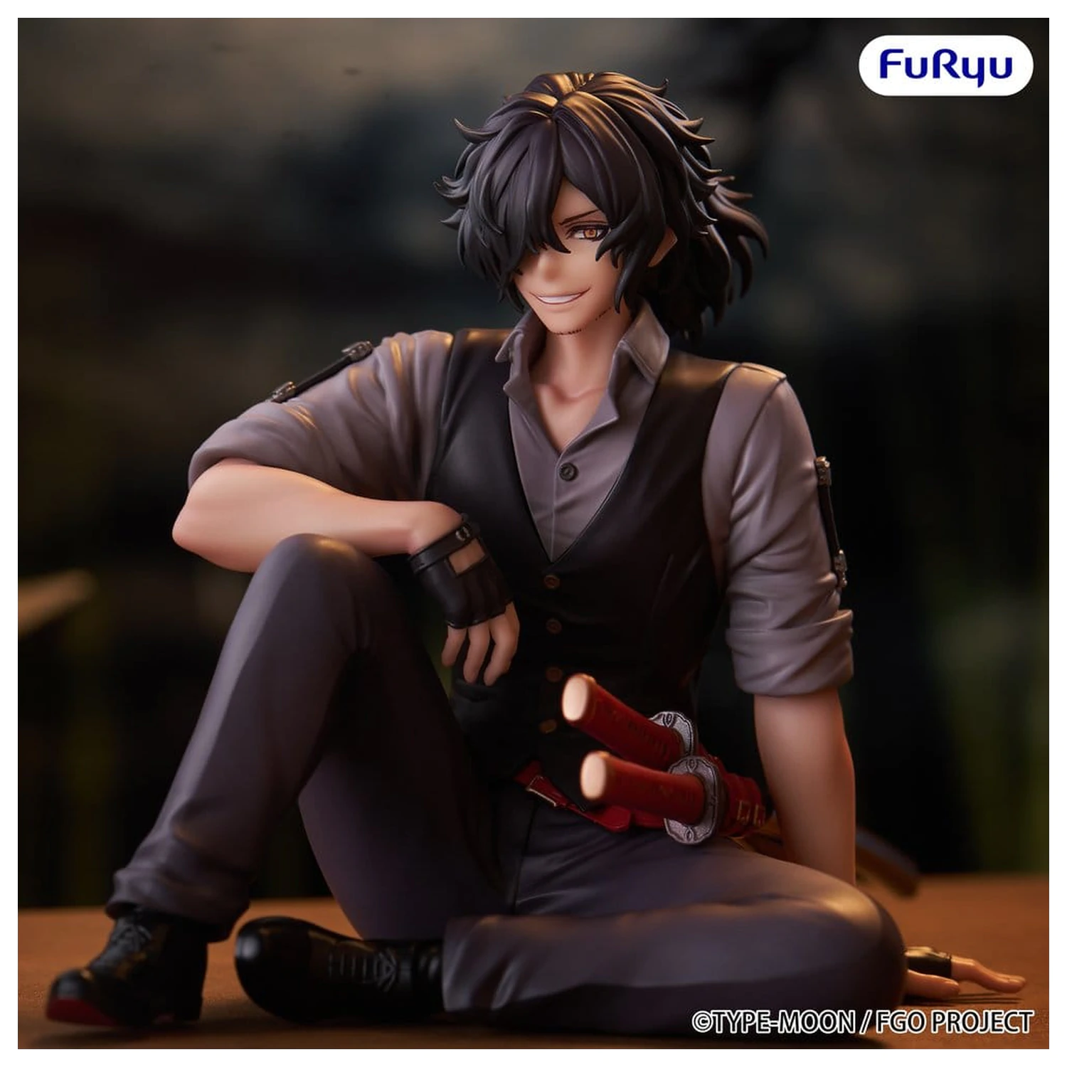 Fate/Grand Order Noodle Stopper PVC figura Assassin Izou Okada Awesome Dapper Suit 9 cm fotografija proizvoda