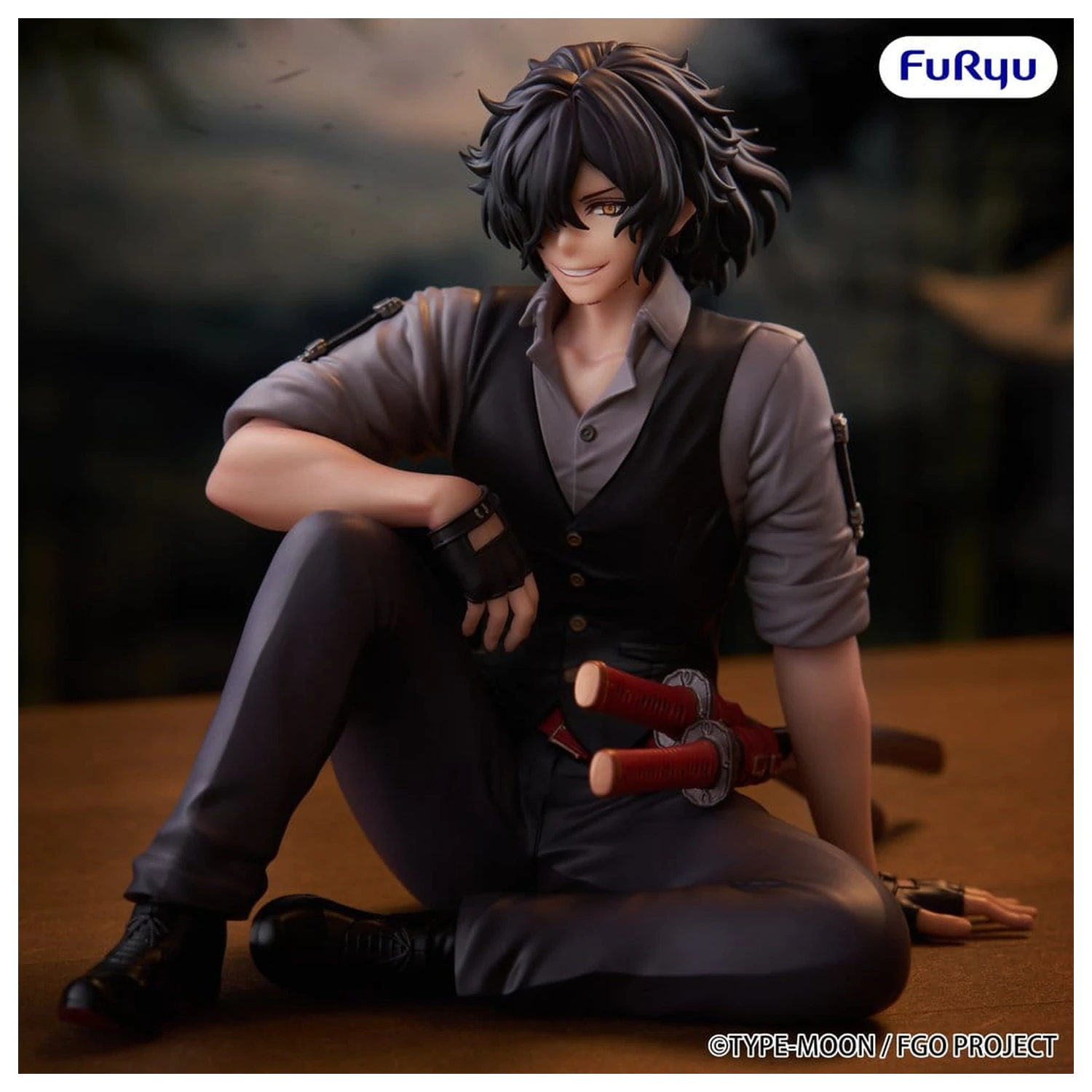 Fate/Grand Order Noodle Stopper PVC figura Assassin Izou Okada Awesome Dapper Suit 9 cm fotografija proizvoda