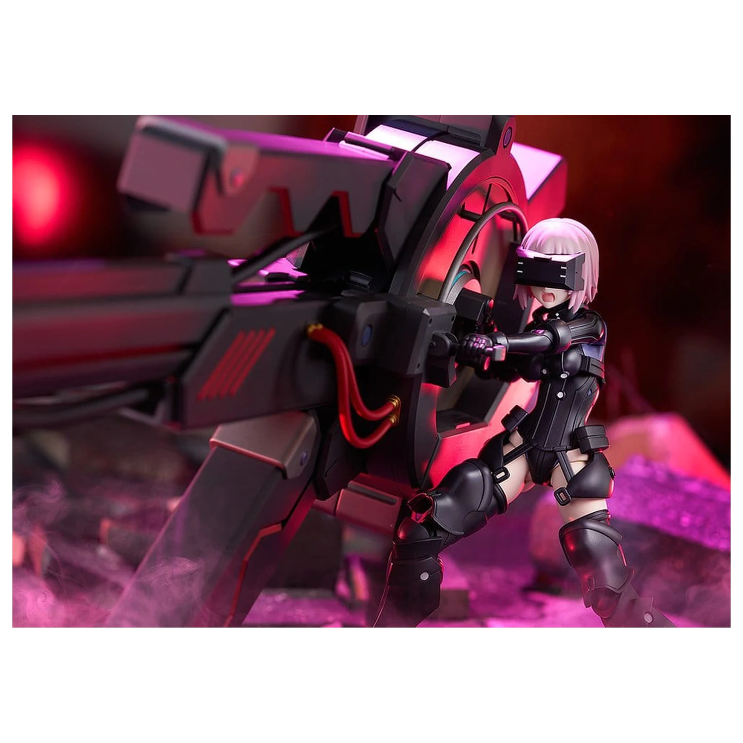 Fate/Grand Order Plamatea Plastični Model Kit Shielder/Mash Kyrielight (Ortinax) Black Barrel Edition 17 cm fotografija proizvoda