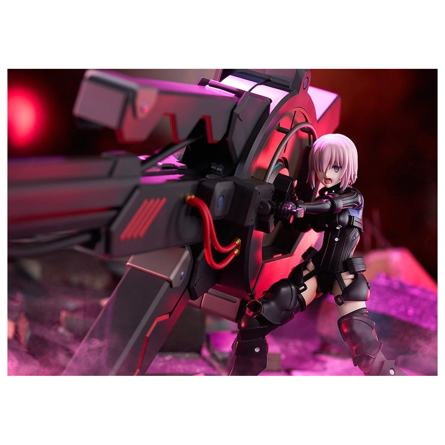 Fate/Grand Order Plamatea Plastični Model Kit Shielder/Mash Kyrielight (Ortinax) Black Barrel Edition 17 cm fotografija proizvoda