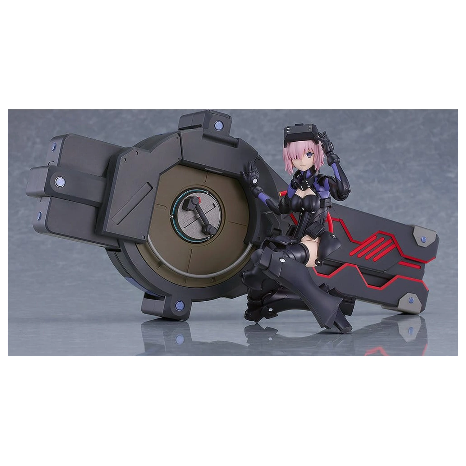 Fate/Grand Order Plamatea Plastični Model Kit Shielder/Mash Kyrielight (Ortinax) Black Barrel Edition 17 cm fotografija proizvoda