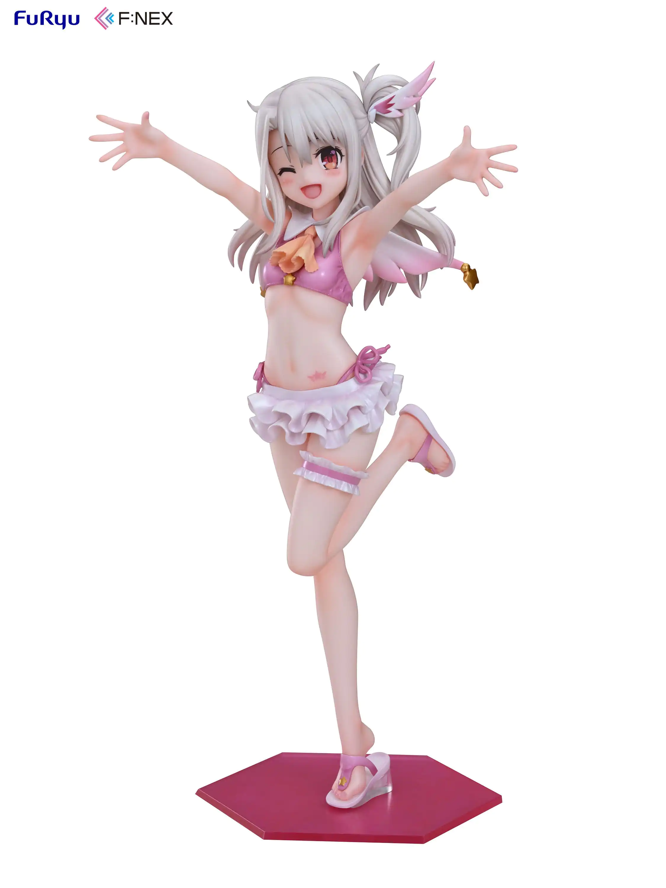 Fate/Kaleid F:NEX PVC Kip 1/7 Illyasviel von Einzbern Kupaći Kostim Ver. 20 cm fotografija proizvoda