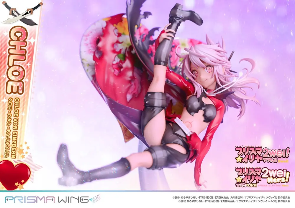 Fate/kaleid liner Prisma Illya Prisma Wing PVC Kip 1/7 Chloe von Einzbern 20 cm fotografija proizvoda