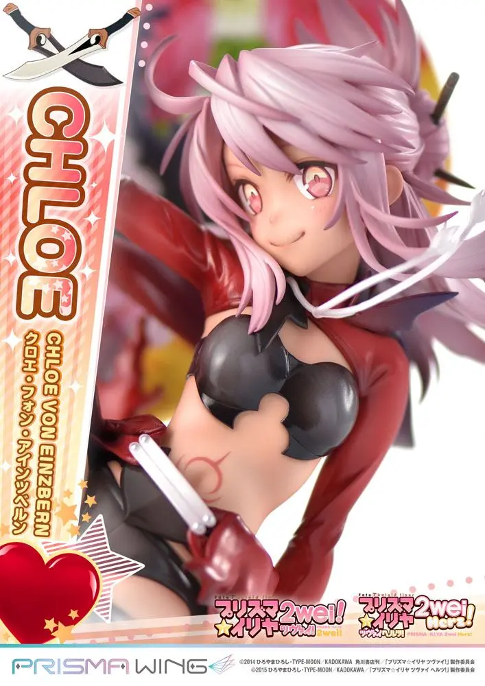 Fate/kaleid liner Prisma Illya Prisma Wing PVC Kip 1/7 Chloe von Einzbern 20 cm fotografija proizvoda