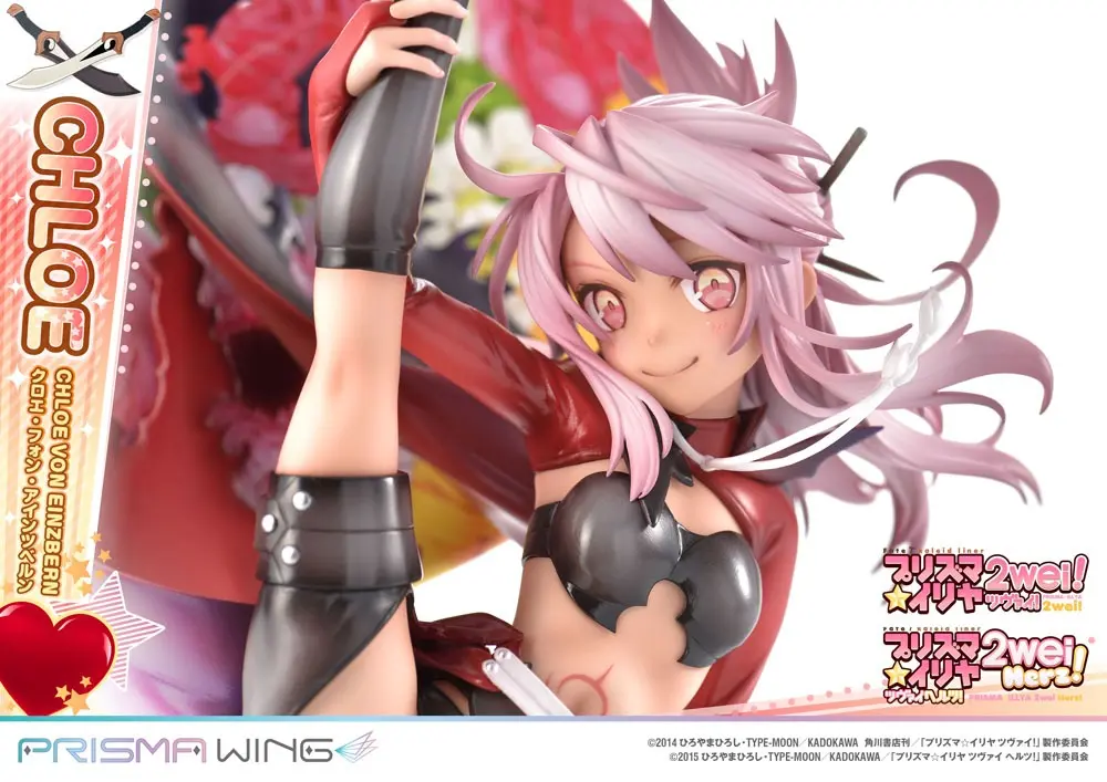 Fate/kaleid liner Prisma Illya Prisma Wing PVC Kip 1/7 Chloe von Einzbern 20 cm fotografija proizvoda