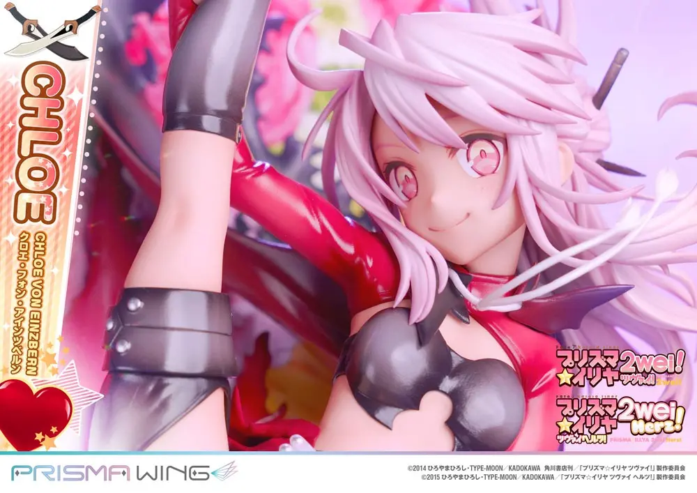 Fate/kaleid liner Prisma Illya Prisma Wing PVC Kip 1/7 Chloe von Einzbern 20 cm fotografija proizvoda