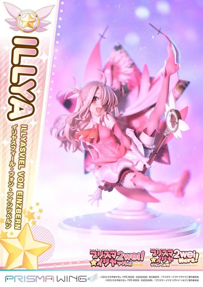 Fate Prisma Wing PVC Kip 1/7 Illyasviel von Einzbern Bonus Version 20 cm fotografija proizvoda