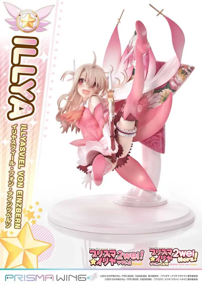 Fate Prisma Wing PVC Kip 1/7 Illyasviel von Einzbern Bonus Version 20 cm fotografija proizvoda