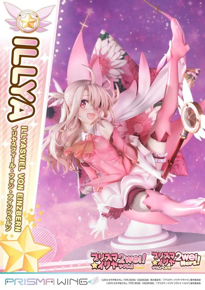 Fate Prisma Wing PVC Kip 1/7 Illyasviel von Einzbern Bonus Version 20 cm fotografija proizvoda