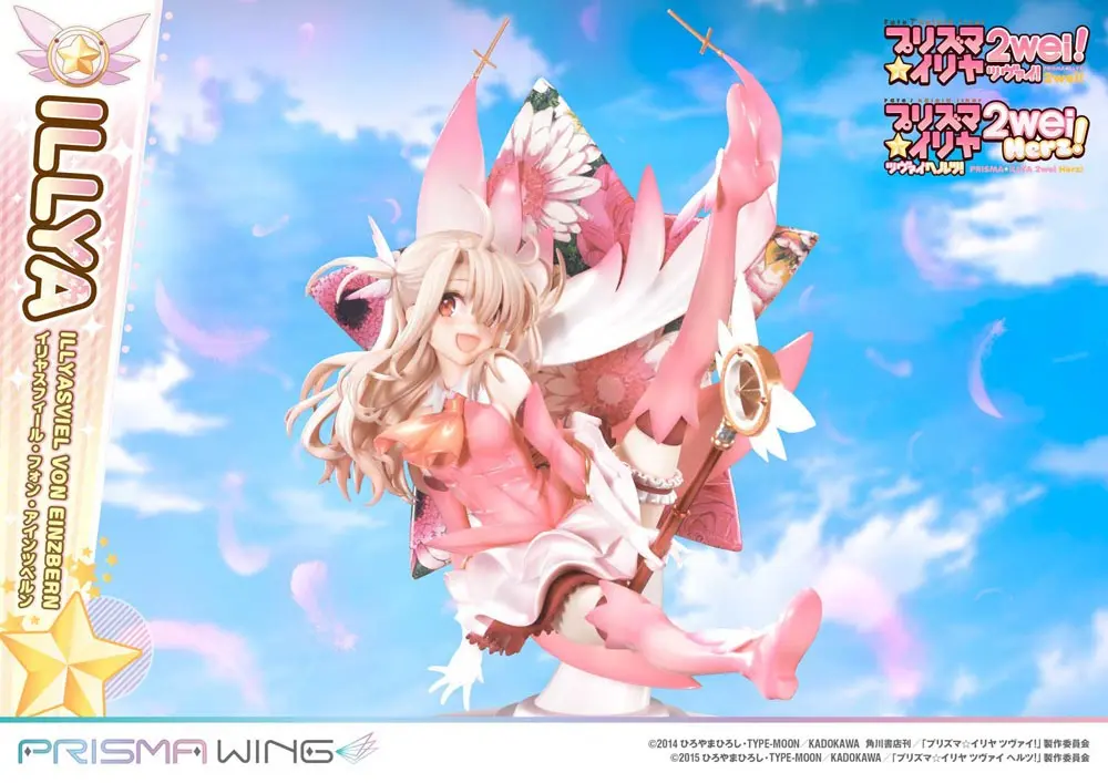 Fate Prisma Wing PVC Kip 1/7 Illyasviel von Einzbern Bonus Version 20 cm fotografija proizvoda