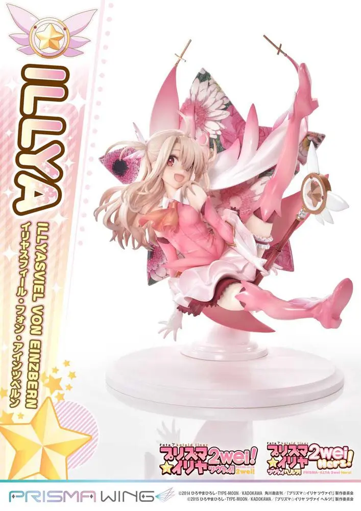 Fate Prisma Wing PVC Kip 1/7 Illyasviel von Einzbern Bonus Version 20 cm fotografija proizvoda