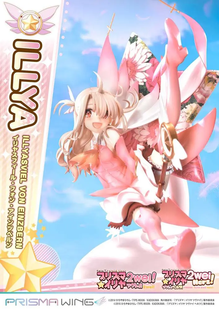 Fate Prisma Wing PVC Kip 1/7 Illyasviel von Einzbern Bonus Version 20 cm fotografija proizvoda