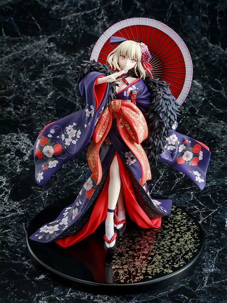 Fate/stay night: Heaven's Feel PVC kip 1/7 Saber Alter: Kimono ver. 27 cm fotografija proizvoda
