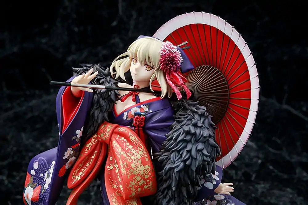 Fate/stay night: Heaven's Feel PVC kip 1/7 Saber Alter: Kimono ver. 27 cm fotografija proizvoda