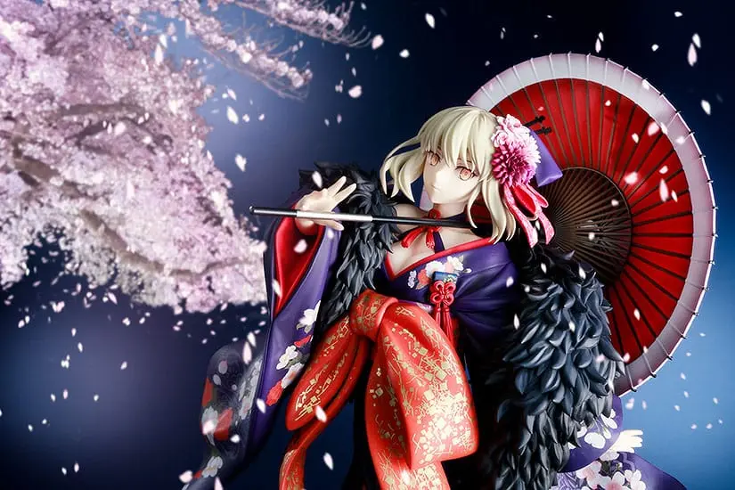 Fate/stay night: Heaven's Feel PVC Kip 1/7 Saber Alter: Kimono Ver.(re-run) 28 cm fotografija proizvoda