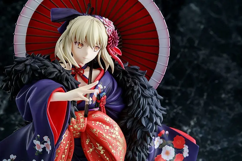 Fate/stay night: Heaven's Feel PVC Kip 1/7 Saber Alter: Kimono Ver.(re-run) 28 cm fotografija proizvoda