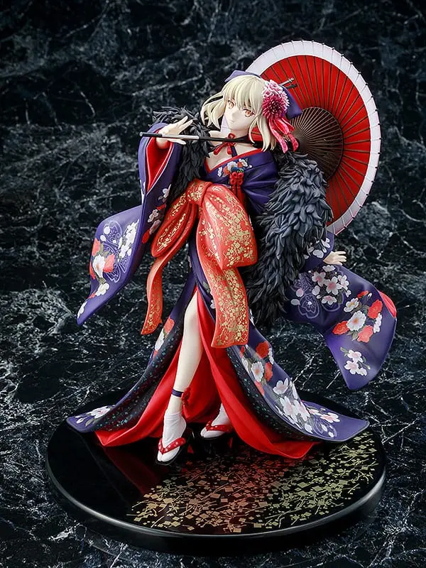 Fate/stay night: Heaven's Feel PVC Kip 1/7 Saber Alter: Kimono Ver.(re-run) 28 cm fotografija proizvoda