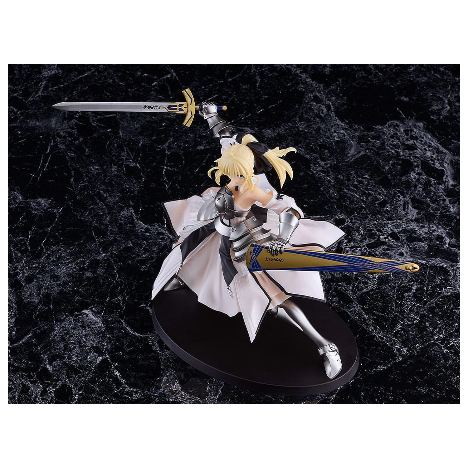 Fate/Stay Night Plamatea komplet plastični model Reincarnation Saber Lily Distant Avalon 20 cm fotografija proizvoda