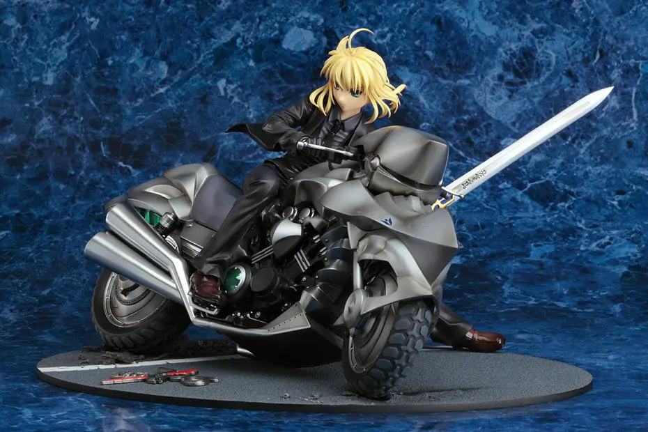 Fate/Zero Kip 1/8 Saber & Saber Motored Cuirassier (re-run) 16 cm fotografija proizvoda