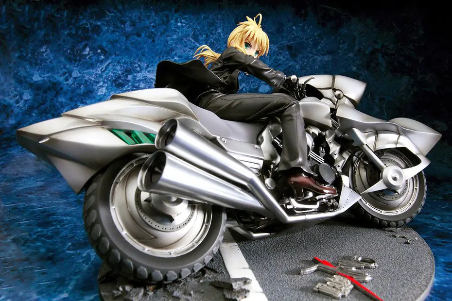 Fate/Zero Kip 1/8 Saber & Saber Motored Cuirassier (re-run) 16 cm fotografija proizvoda