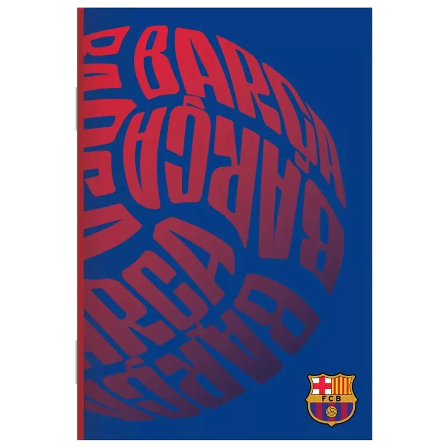 FC Barcelona Ball B/5 Bilježnica s crtama 40 stranica fotografija proizvoda