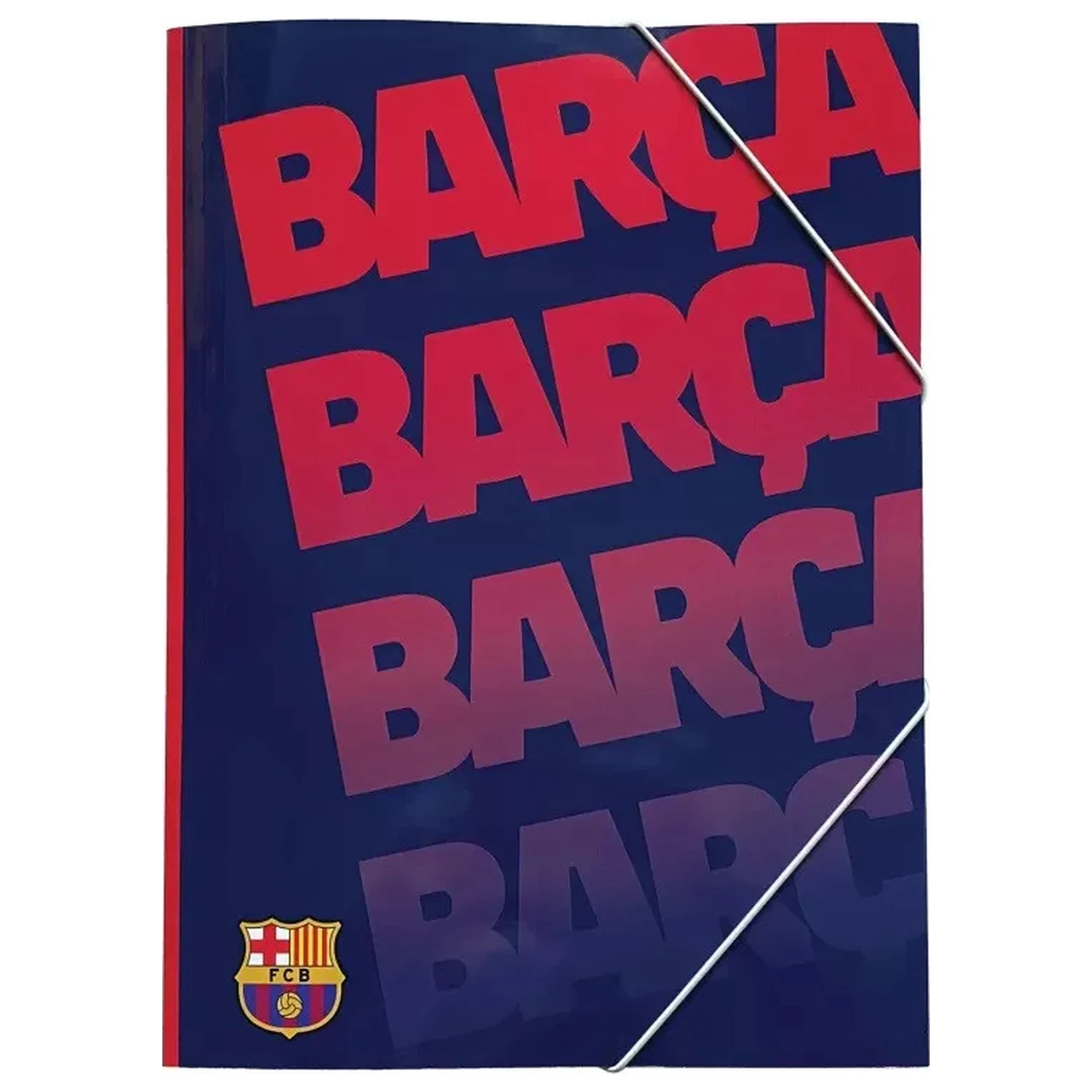 FC Barcelona Barca A/4 gumeni fascikl fotografija proizvoda