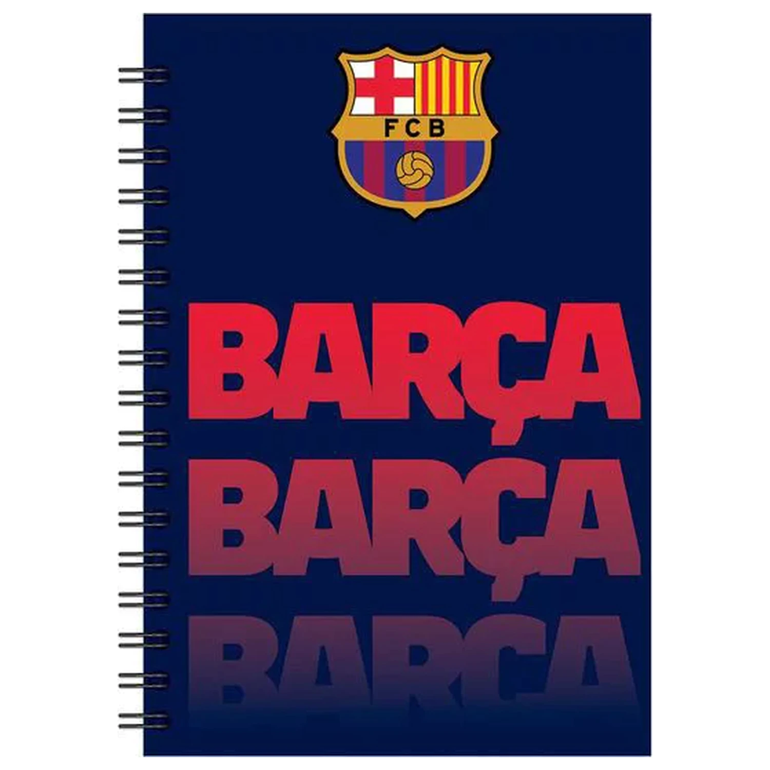 FC Barcelona Barca B/5 bilježnica s spiralnim uvezom na crte, 70 listova fotografija proizvoda
