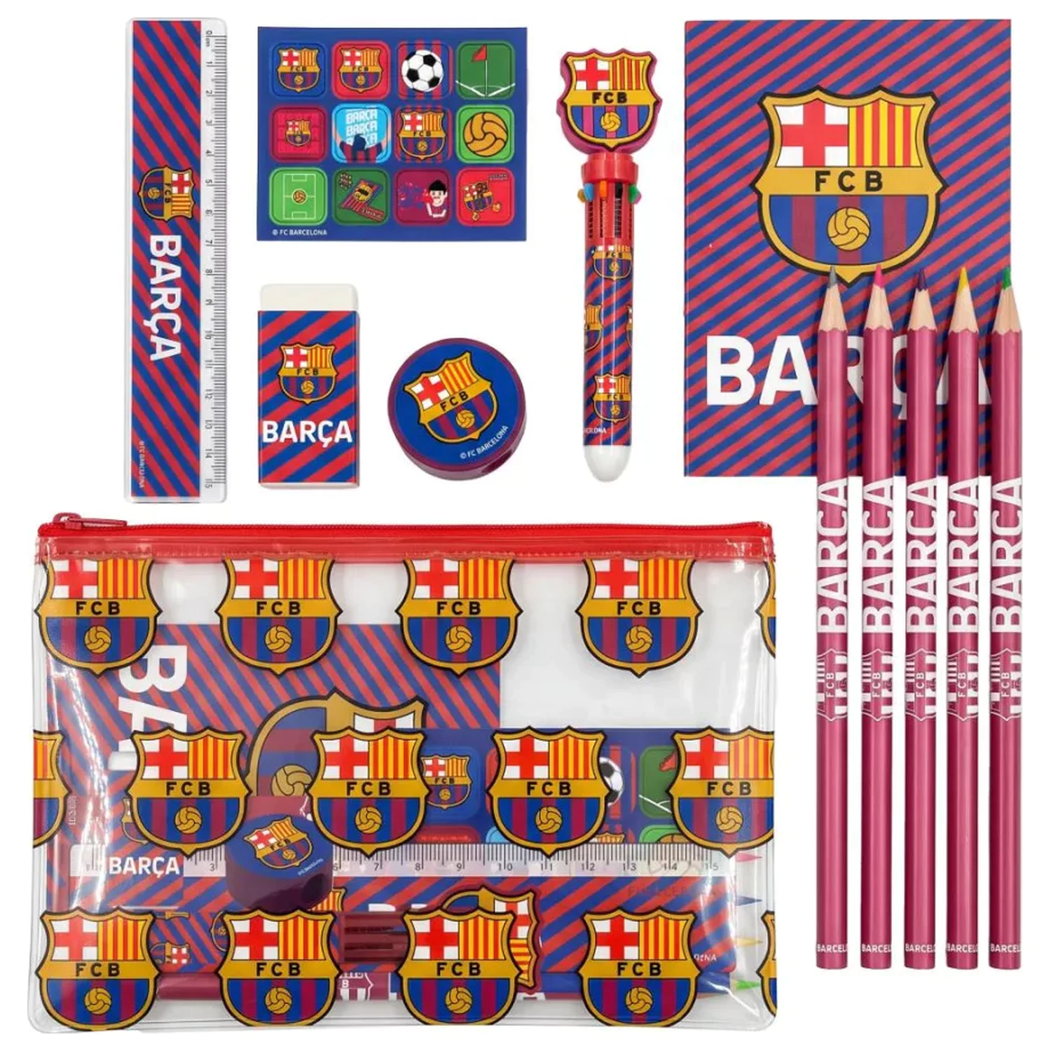FC Barcelona Barca Set pribora za pisanje fotografija proizvoda