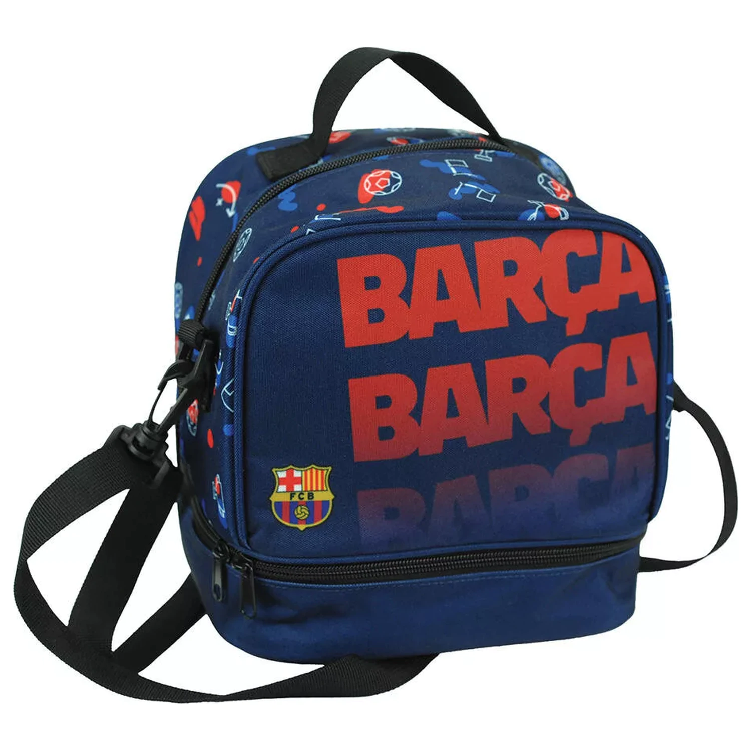 FC Barcelona Barca Termalna torba za grickalice 21 cm fotografija proizvoda