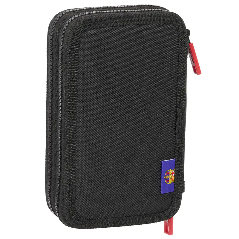 FC Barcelona Crna dvostruka pernica 29 kom fotografija proizvoda