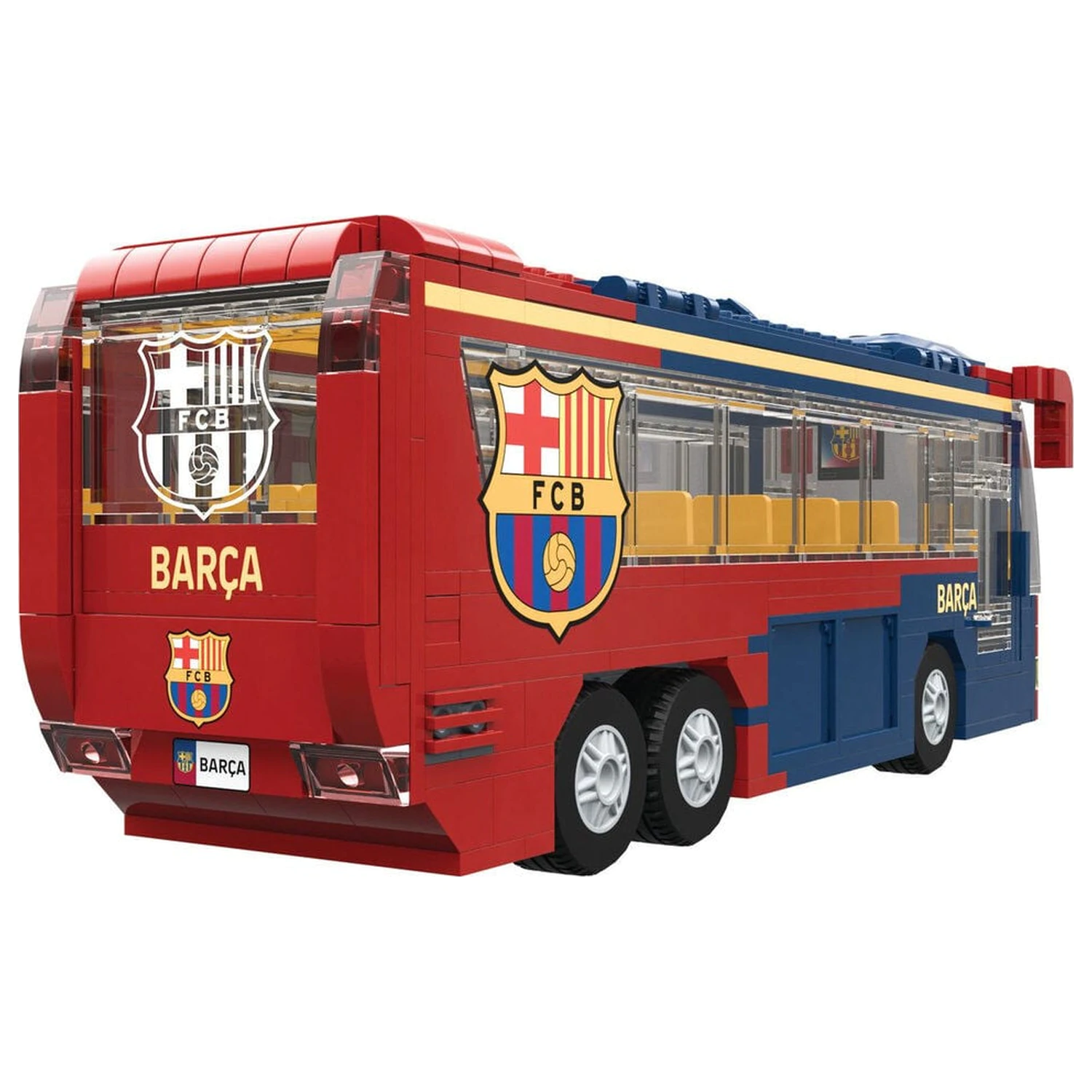 FC Barcelona autobus set s figurama 488 kom. fotografija proizvoda