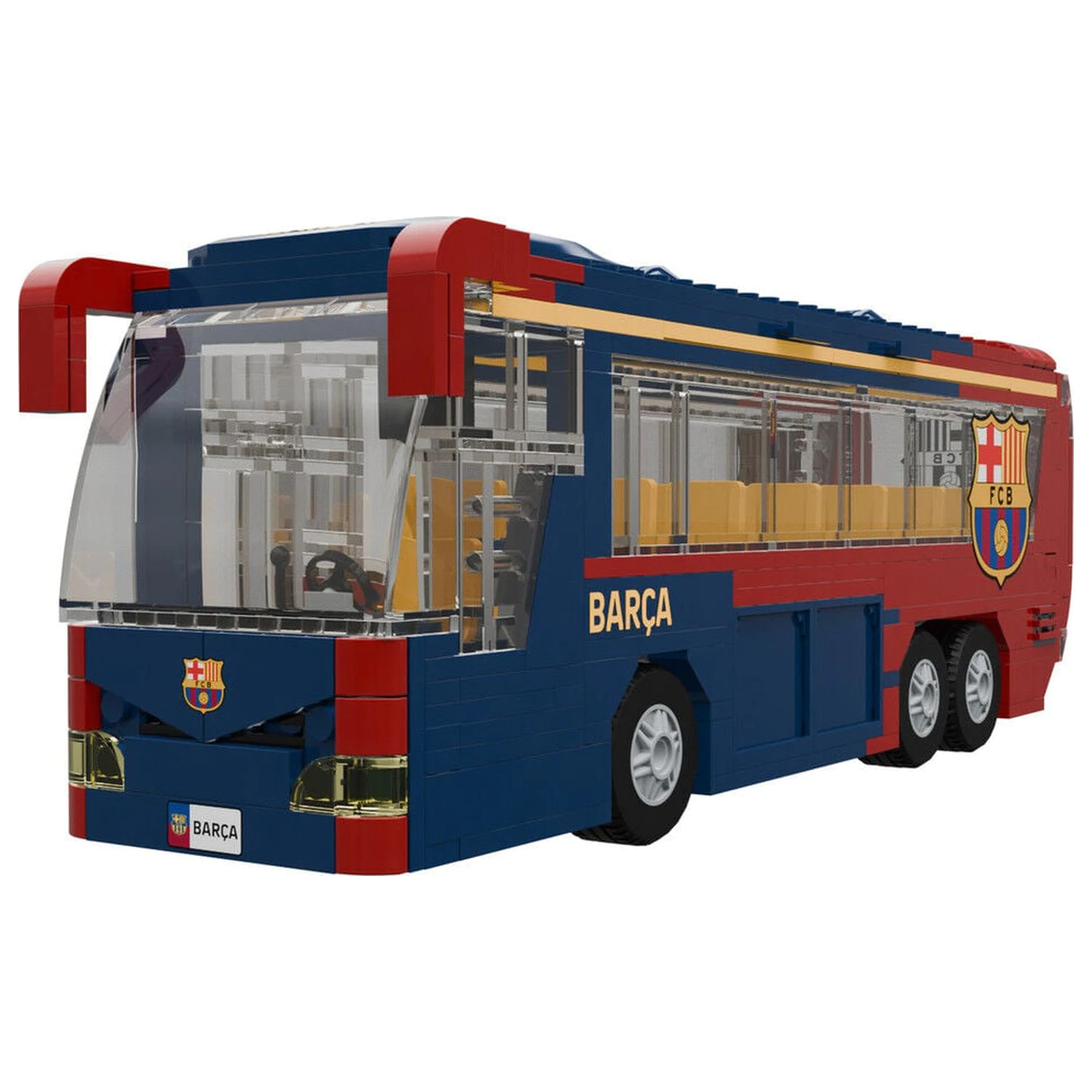 FC Barcelona autobus set s figurama 488 kom. fotografija proizvoda