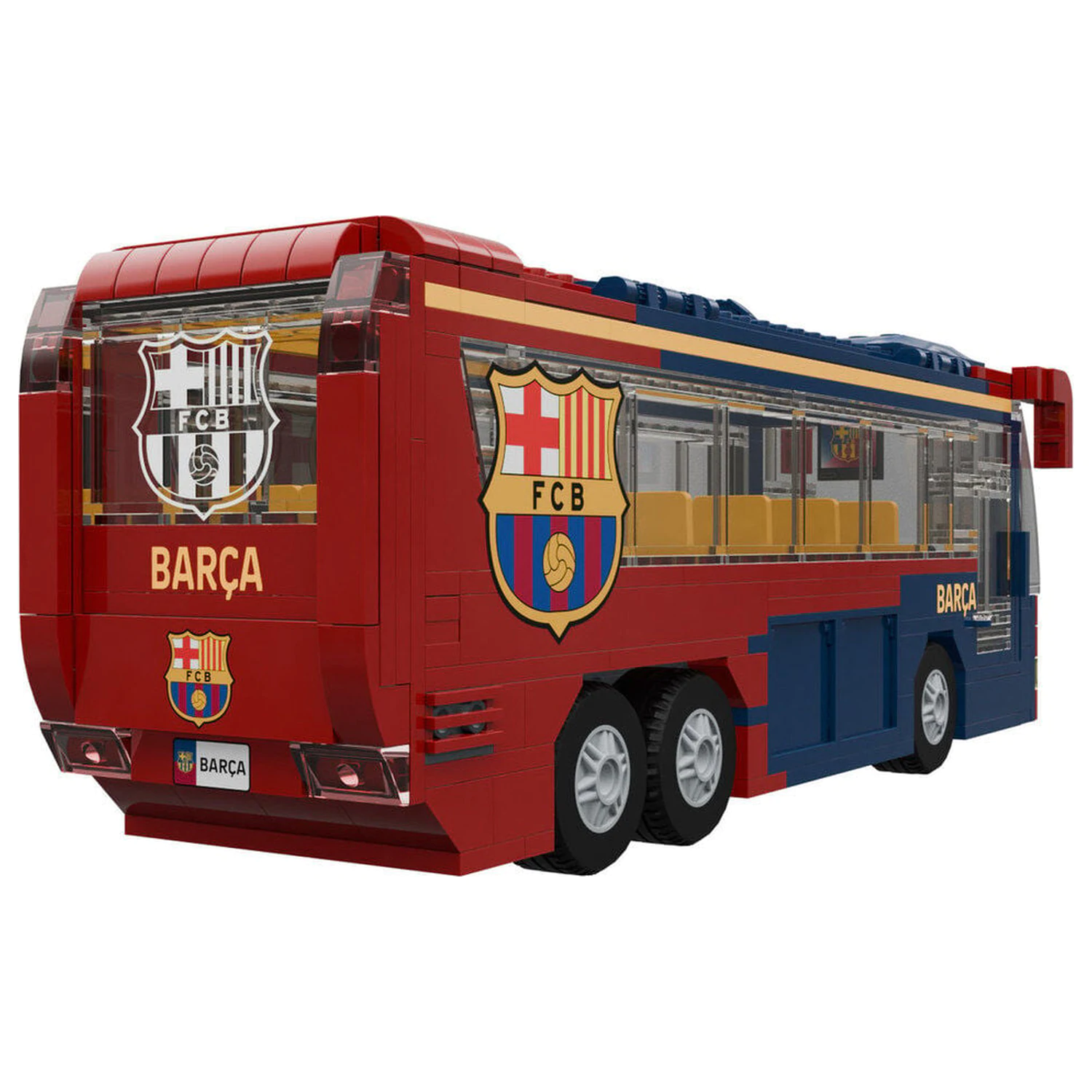 FC Barcelona autobus set s figurama 488 kom. fotografija proizvoda