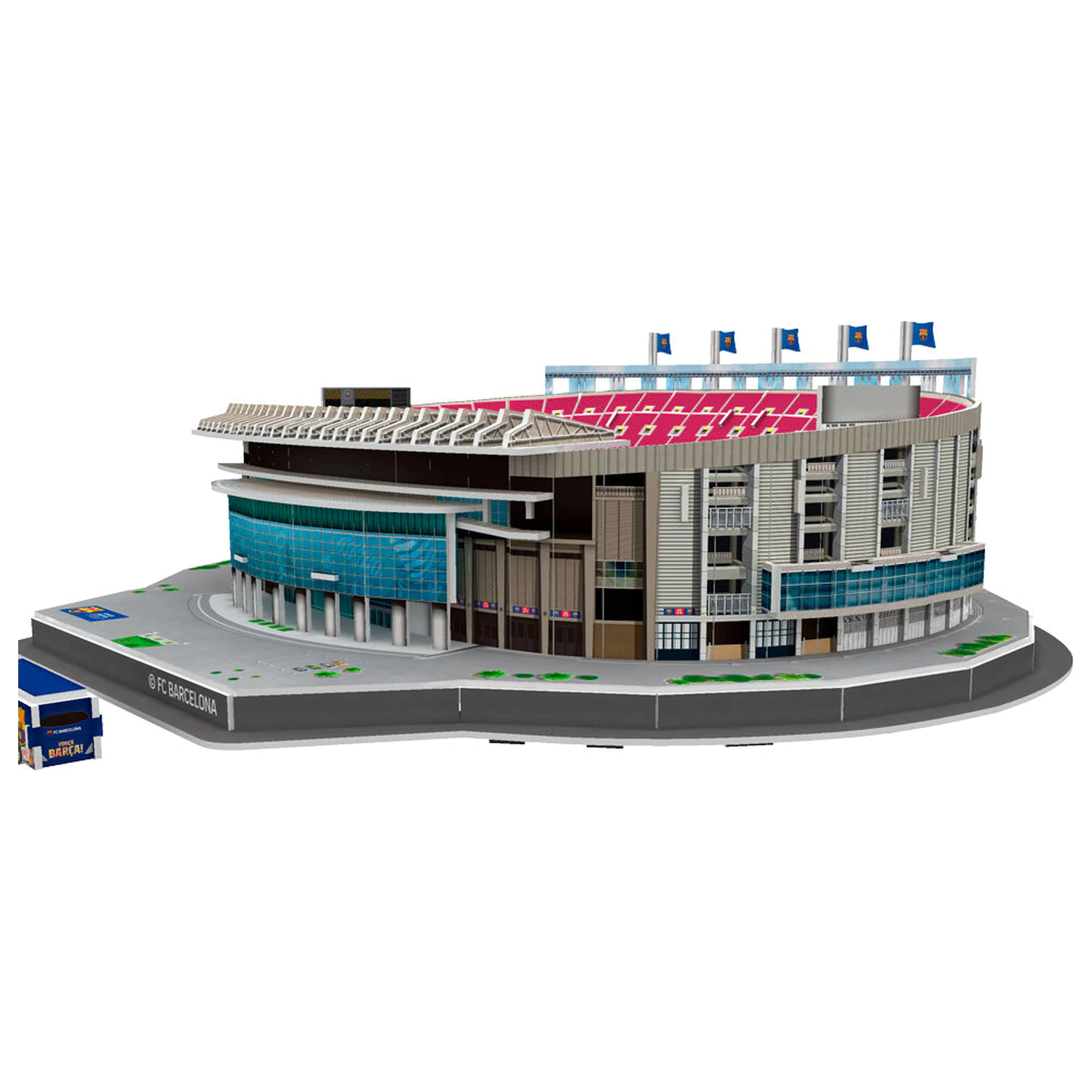 FC Barcelona Camp Nou Stadium 3D slagalica 98 komada fotografija proizvoda