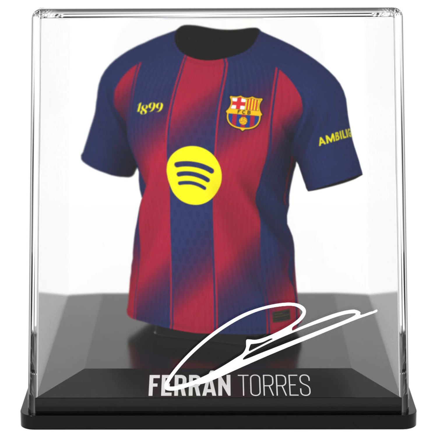 FC Barcelona Ferrán Torres figura mini majice fotografija proizvoda