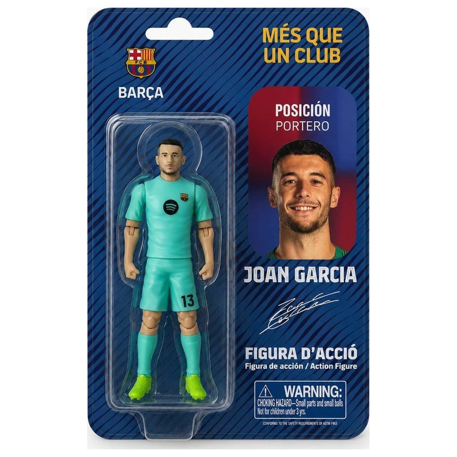 FC Barcelona Joan Garcia akcijska figura 10cm fotografija proizvoda