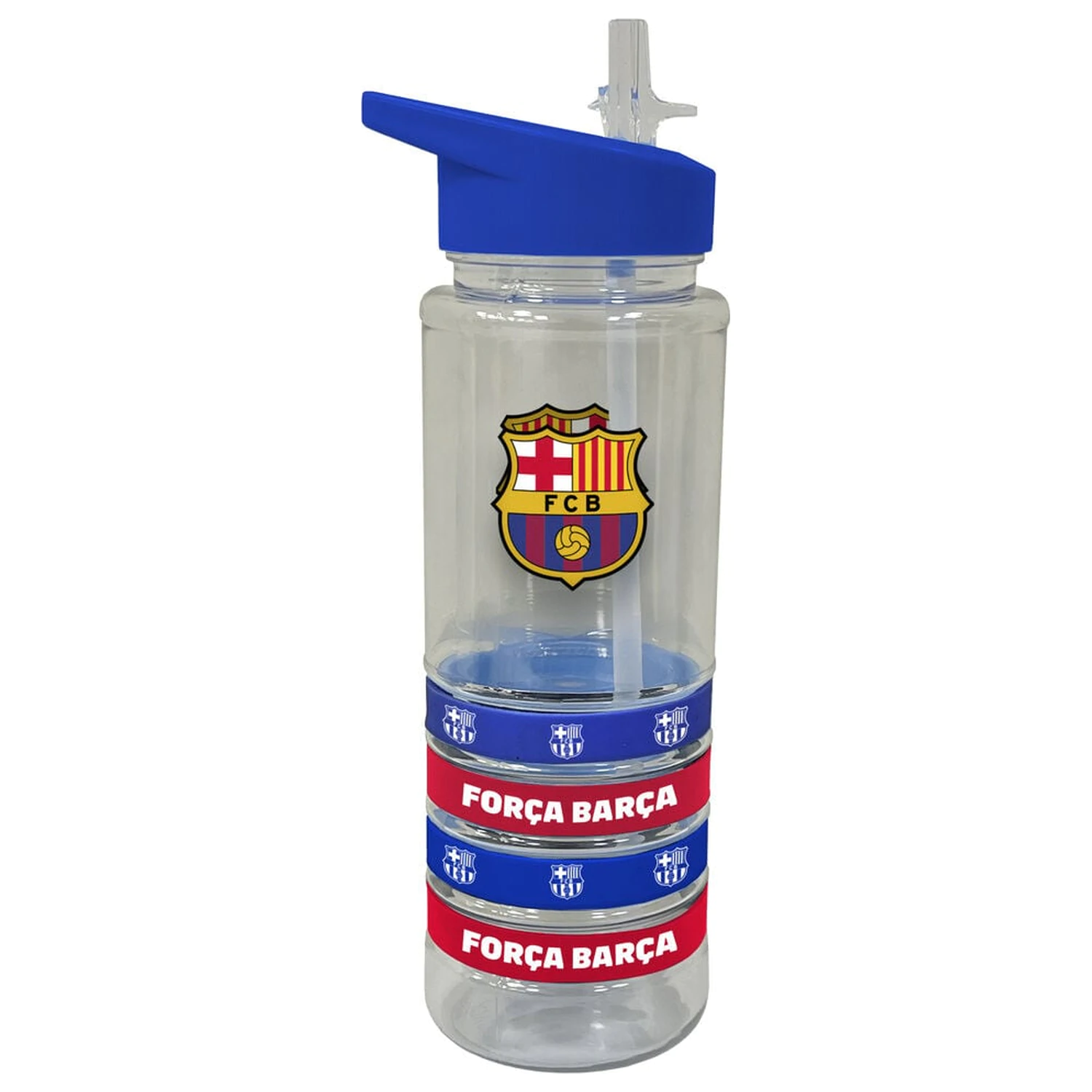 FC Barcelona boca 4 silikonske narukvice 700ml fotografija proizvoda