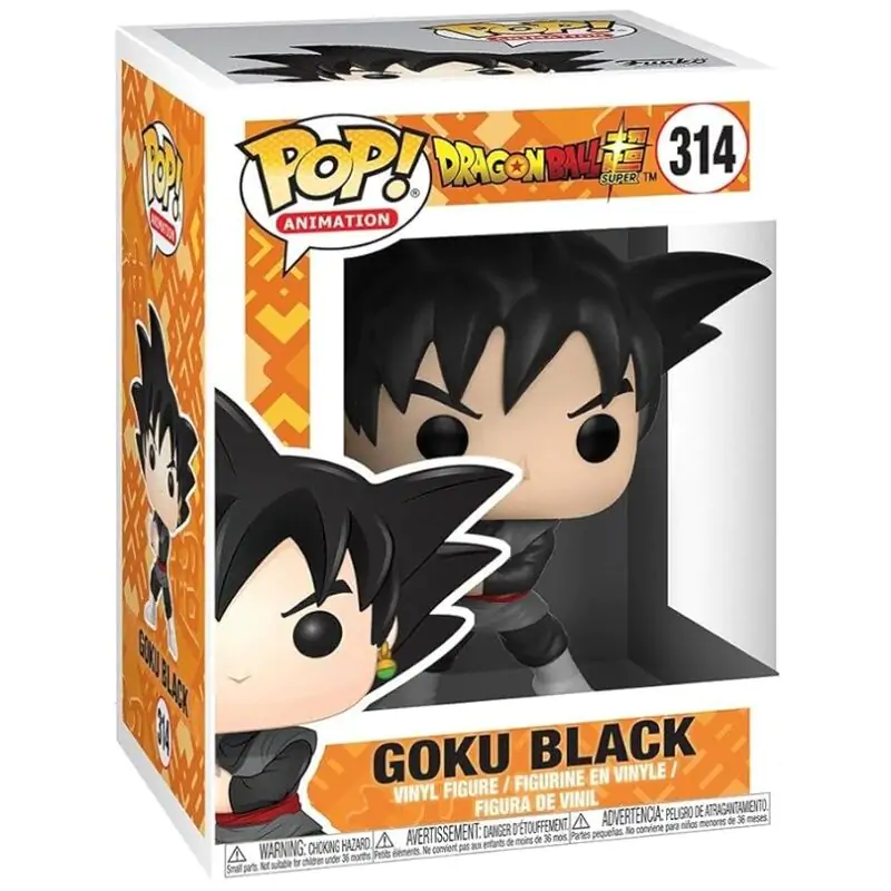 Dragon Ball Super POP! Animation Vinilna figura Goku Black 9 cm fotografija proizvoda