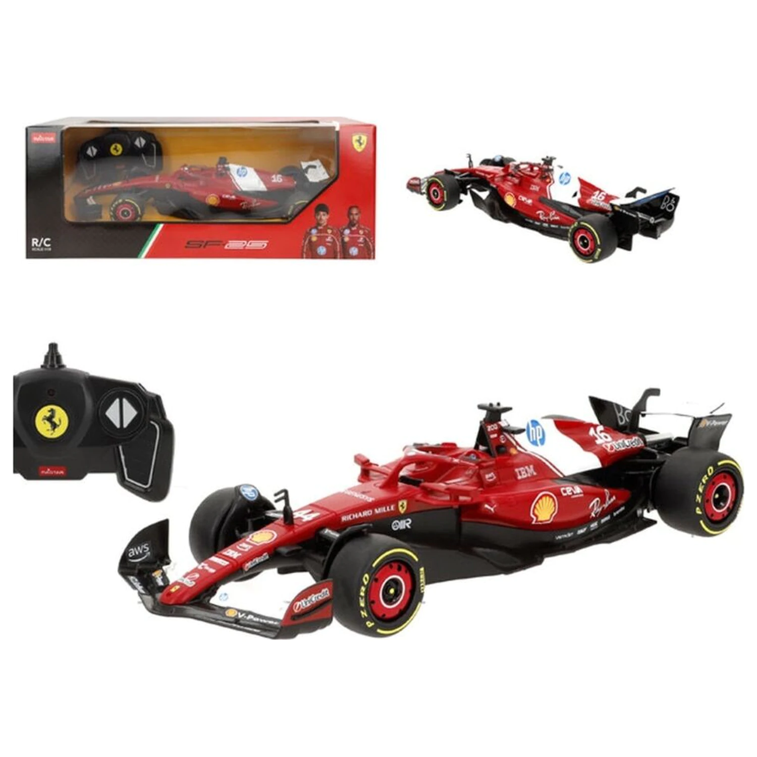Ferrari SF-25 automobil na radio kontrolu fotografija proizvoda