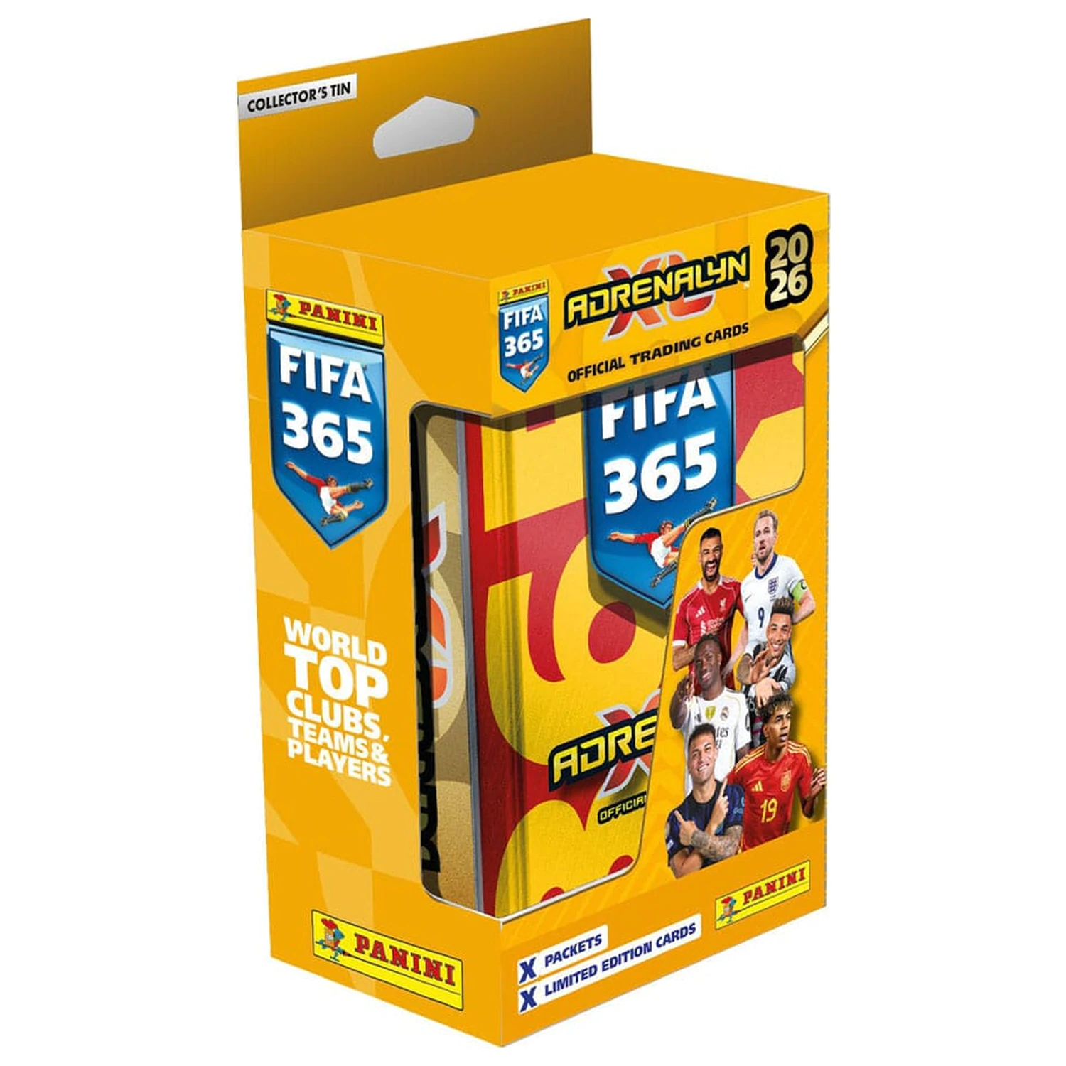 FIFA 365 Adrenalyn XL 2026 Trading Cards klasična limena kutija fotografija proizvoda