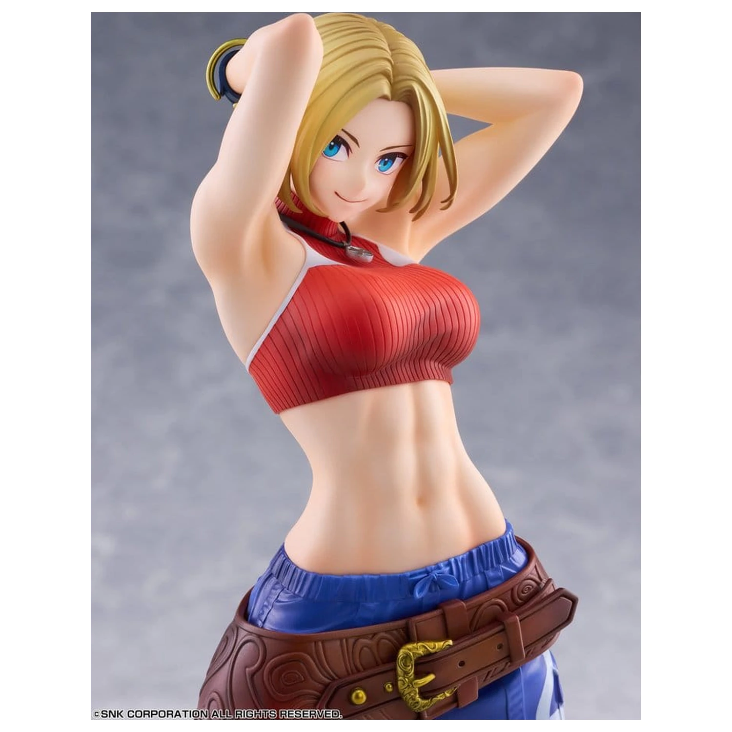 Fighting Girls Collection The King of Fighters XV PVC figura 1/7 Blue Mary AmiAmi Limited Edition 26 cm fotografija proizvoda